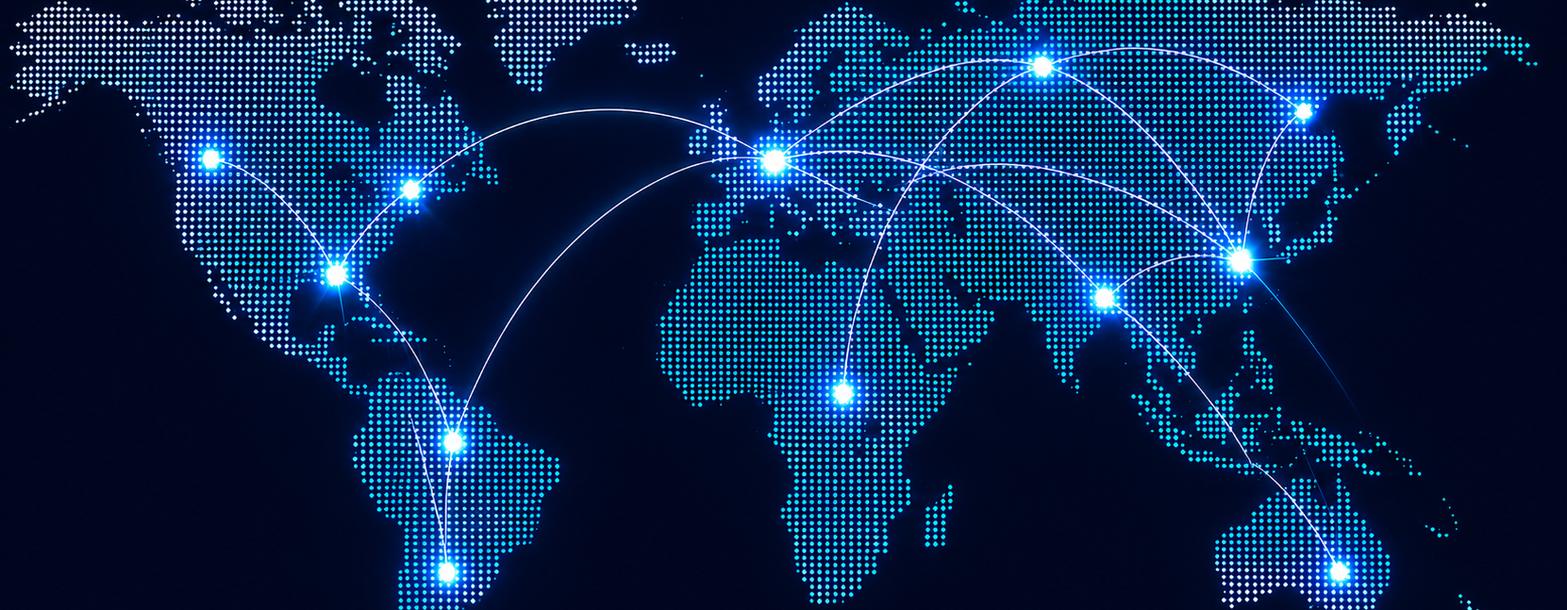 Mapa global de conexiones de la comunidad Radion en imagen médica
